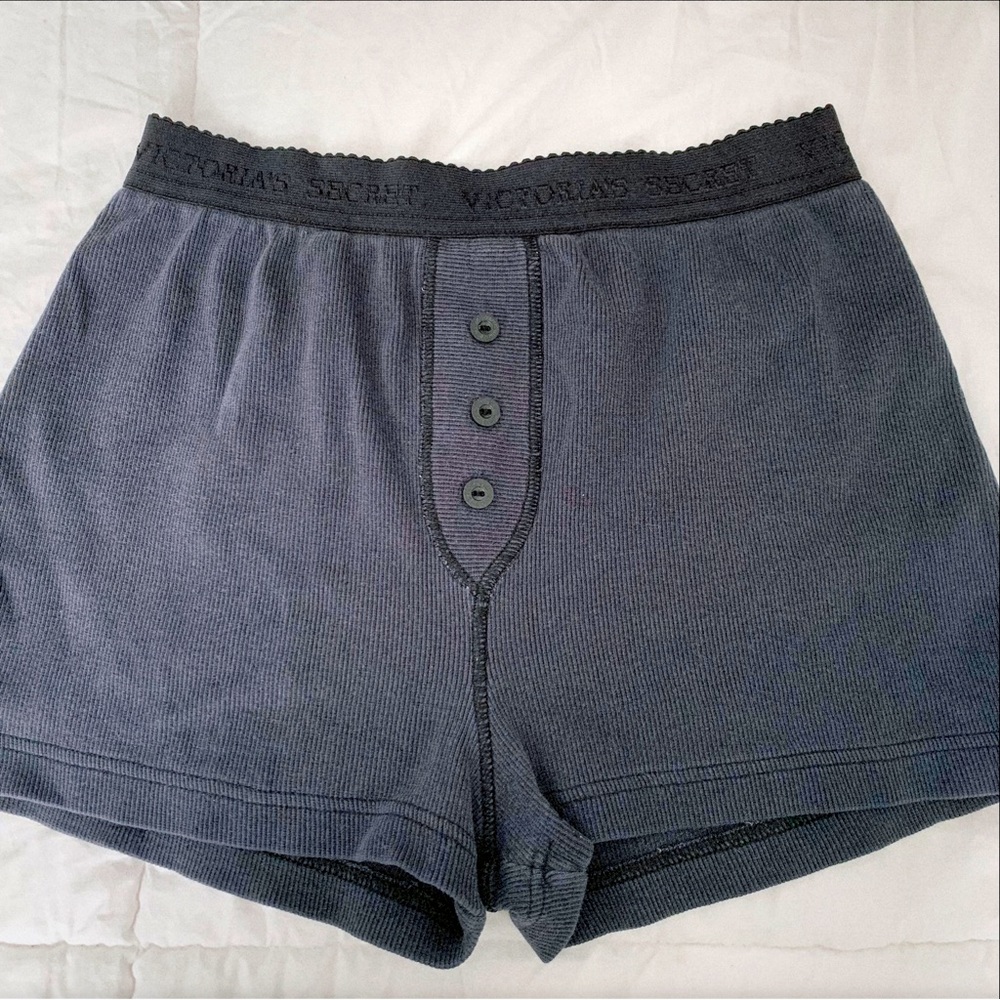 Vintage Victorias Secret Boxer Logo Brief Shorts Underwear